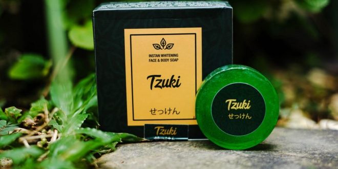 perbedaan sabun tzuki asli dan palsu