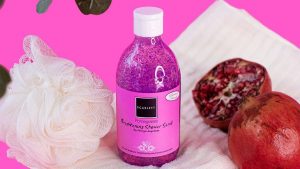 shower scrub artinya