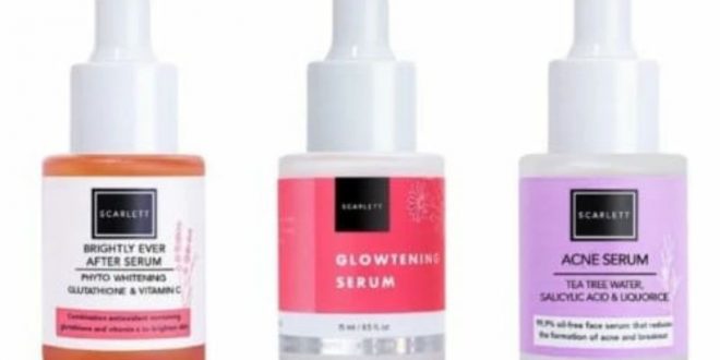 waktu pemakaian serum scarlett