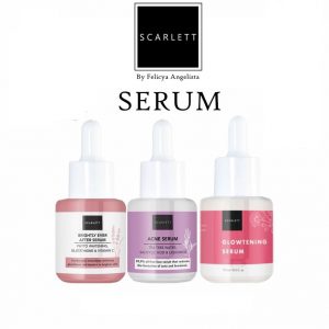 cara pakai serum scarlett